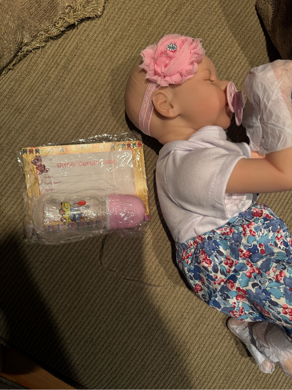 New reborn baby doll